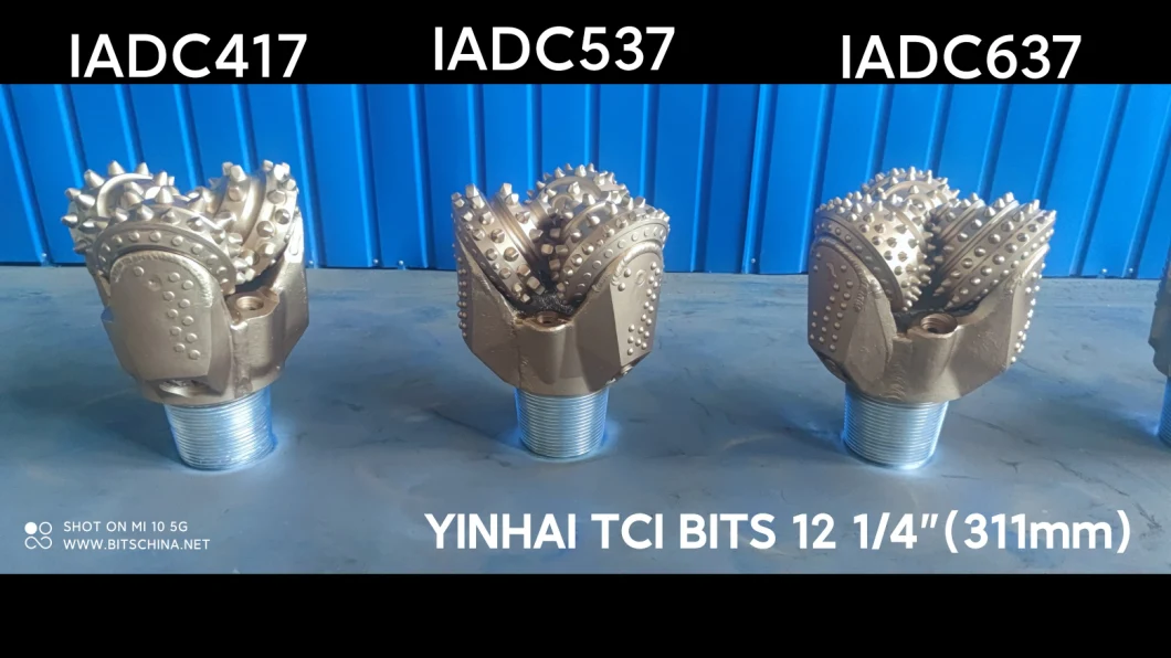 Factory Price API 12 1/4" Tricone Bit, 311.15mm Roller Cone Bit, Rock Drill Bit for Water or Oil/Gas Well Drilling